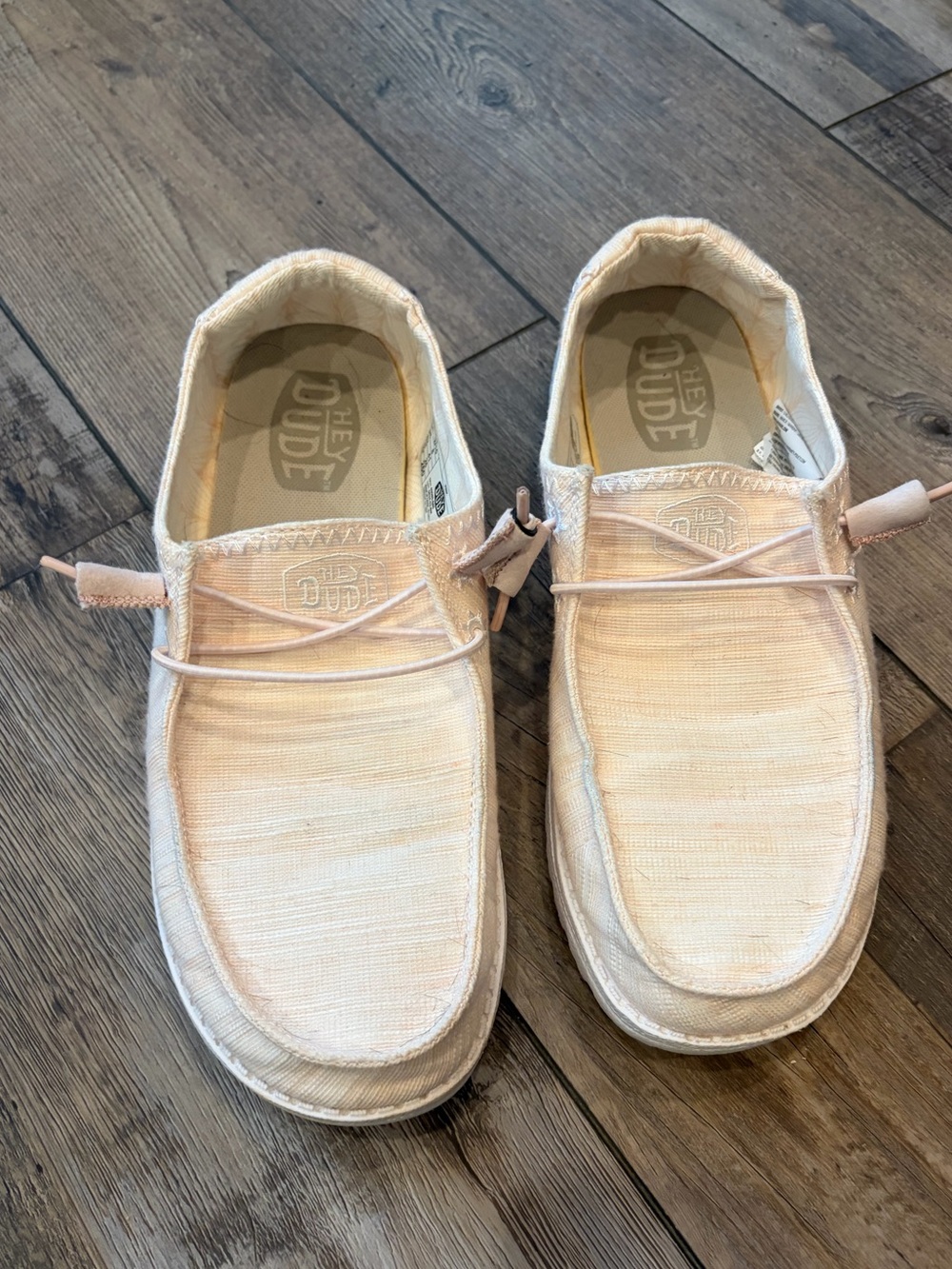 Women’s Pink Hey Dude Shoes